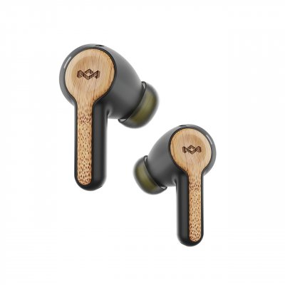 HOUSE OF MARLEY  - rebel tws bluetooth in-ear oordopjes - zwart 