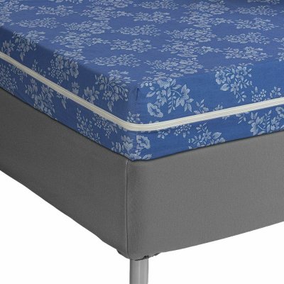 UNIVERS DECOR Housse &agrave; Matelas damass&eacute; 160 x 200 cm - R&eacute;nove Matelas damass&eacute; imprim&eacute;