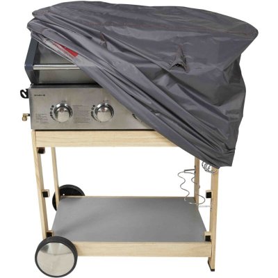 OVIALA Housse barbecue rectangulaire 102 x 46 x 92 cm grise Cov'up Gris
