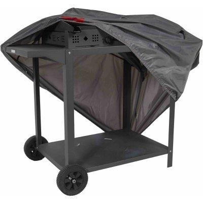 OVIALA Housse barbecue rectangulaire 110 x 58 x 60 cm grise Cov'up Gris