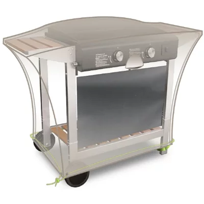 Housse chariot plancha Luxe 110 x 60 x 60 cm