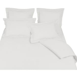 NON RENSEIGNE Housse de couette 100% coton blanc 260x240 cm - Tradilinge