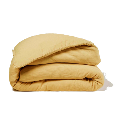 MADURA Housse de couette 260x240 cm  Jaune paille - lou - Jaune paille