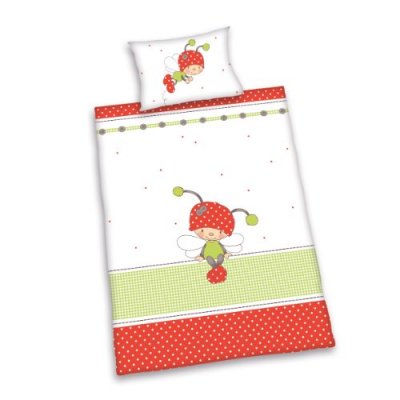HERDING Housse de Couette B&eacute;b&eacute; Best Kevertje -  - Lit &agrave; barreaux - 100x135 cm - Multicolore