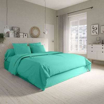 DODO Housse de couette Coton Vert 220x240 cm - 