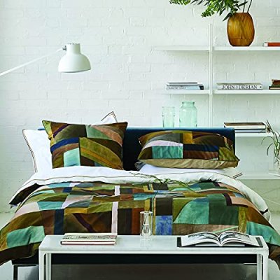 DESIGNERS GUILD Housse De Couette Imprim&eacute;e En Percale De Coton, Alphonse - Xl