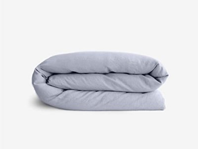 LABELISSIM Housse de couette lin lav&eacute; Salom&eacute; CAMIF 200 x 200 cm Blanc