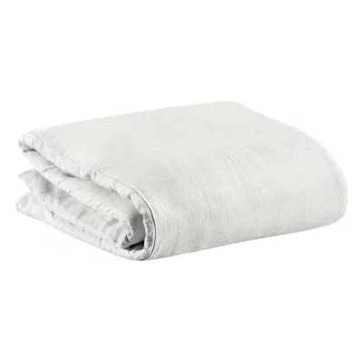 VIVARAISE Housse de couette stonewashed zeff blanc 260 x 240 1308005000