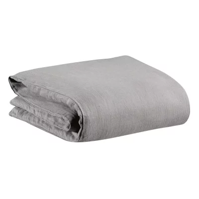 VIVARAISE Housse de couette Stonewashed Zeff orage 