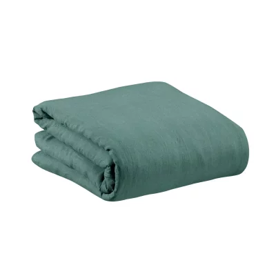 VIVARAISE Housse de couette Stonewashed Zeff prusse