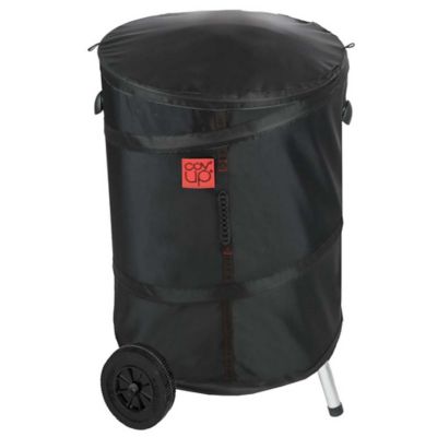 OVIALA Housse de protection Pop up pour barbecue rond taille M