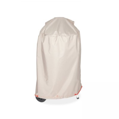 OVIALA Housse de protection pour barbecue rond (&Oslash;70 x 80 cm) - Taupe