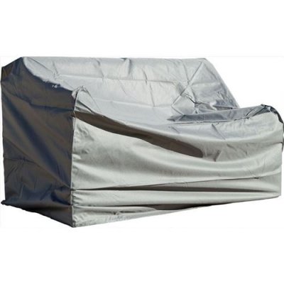 Housse de protection pour canap&eacute; 2 places - 135 x 80 x 80 cm - Gris
