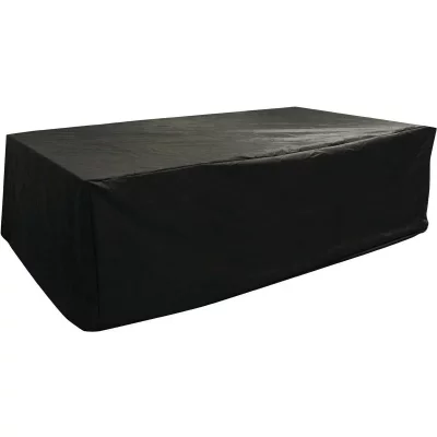 HABITAT ET JARDIN Housse de protection pour salon de jardin - 294 x 114 x 77 cm - Noir