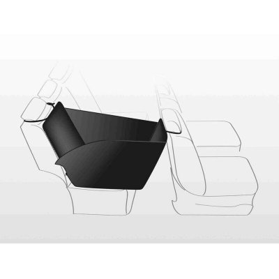TRIXIE Housse de si&egrave;ge auto pour chiens 65 x 145 cm Noir et beige  Noir