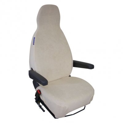  Housse de Si&egrave;ges Eponge Coton Extensible Beiges