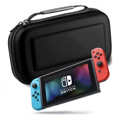 SUVOM Housse de transport Noir compatible avec Nintendo Switch