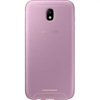 SAMSUNG Housse en silicone pour le  galaxy j7 2017 en rose ef-aj730tpe