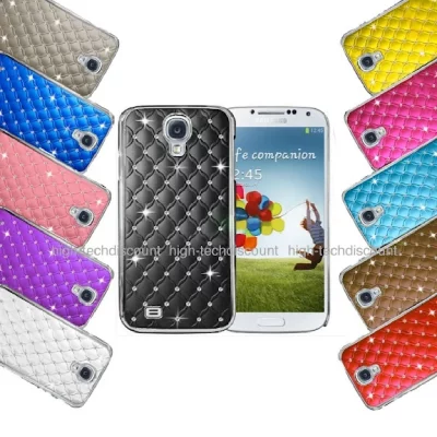 HTDMOBILES Housse Etui Coque Chrome Rigide Pour Samsung I9500 I9505 Galaxy S4 Iv + Film Ecran - Violet