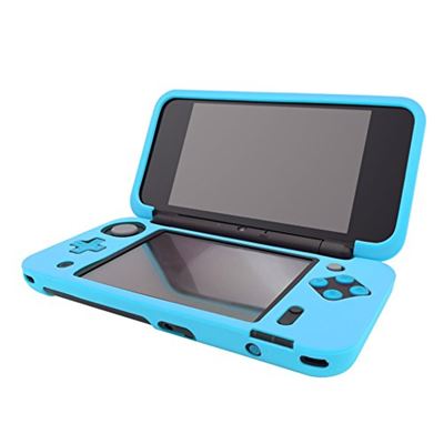 GENERIQUE Housse &Eacute;tui Protection Silicone Pour Nintendo New 2 Ds Xl (New 2ds Ll) - Anti Choc / Rayures - Bleu