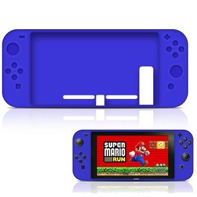 STRASSE GAME Housse &Eacute;tui Silicone De Protection Pour Console Nintendo Switch - Bleu