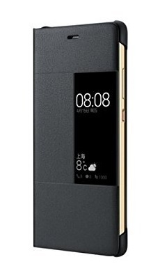 HUAWEI Housse folio clapet fen&ecirc;tre tactile original noir  p9 51991510