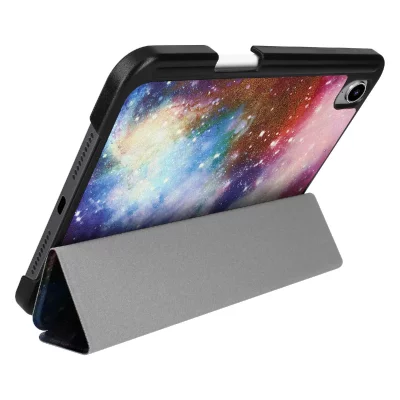 AVIZAR Housse Galaxie pour iPad Mini 2021 Clapet Support Multiposition Vid&eacute;o et Clavier