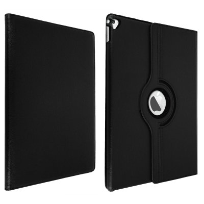 AVIZAR Housse iPad Pro 12.9 2015 / 2017 Multipositions Noir - Support orientable 360&deg;
