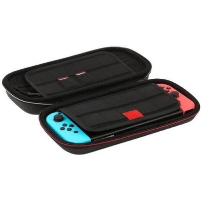 INNELEC Housse Konix Luxury Noir pour Nintendo Switch