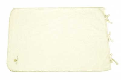 EVEIL & NATURE Housse matelas &agrave; langer 55x75 cm coton bio ecru 3040-Ecru