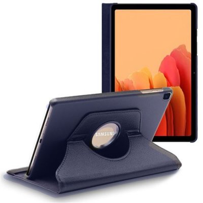 EBESTSTAR Housse pour Galaxy Tab A7 10.4 T505 (2020) Support Rotatif 360 PU Cuir , Bleu Fonc&eacute;