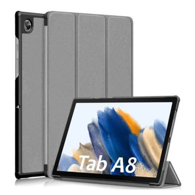 EBESTSTAR Housse pour Galaxy Tab A8 10.5 (2021) SM-X200 X205 Smart Case Support Auto-veille, Gris