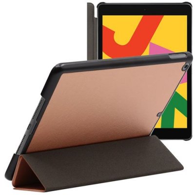 EBESTSTAR Housse pour iPad 10.2 (2019, 2020, 2021) Smart Case Support Auto-veille , Or Rose Gold
