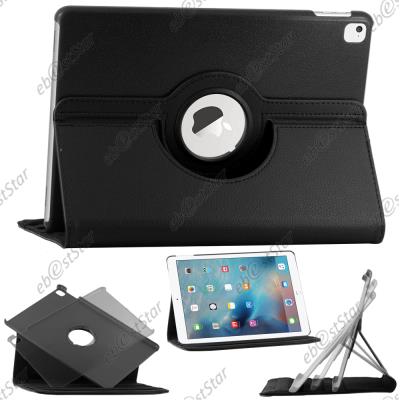 EBESTSTAR Housse pour iPad Pro 9.7 (2016) Support Rotatif 360 PU Cuir, Noir