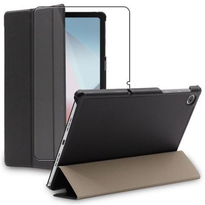 EBESTSTAR Housse pour Oppo Pad Air Smart Case Support Auto-veille, Noir + Film VERRE Tremp&eacute;