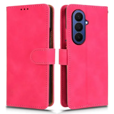 HTDMOBILES Housse pour Samsung Galaxy Z Fold 7 - etui coque pochette portefeuille - ROSE -