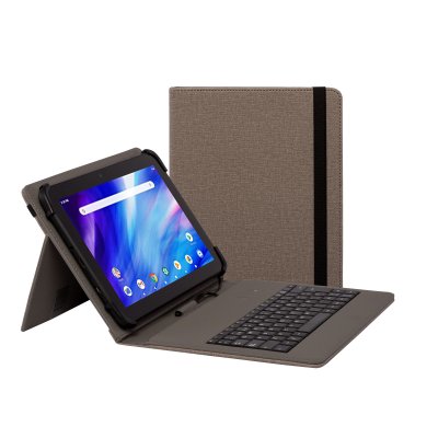 NILOX Housse pour tablette et clavier  10.5"" marr&oacute;n