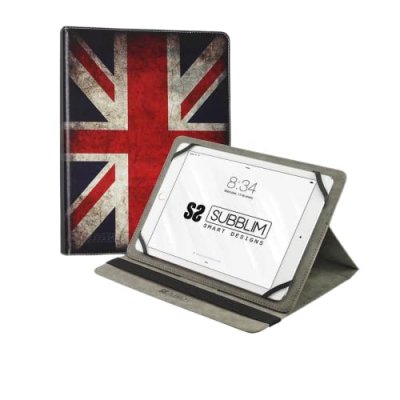 SUBBLIM Housse pour Tablette Funda Tablet Universal TRENDY CASE ENGLAND 10.1