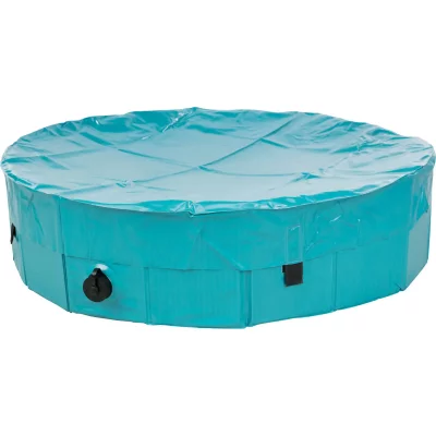 TRIXIE Housse protection de piscine pour chien L 120 cm - Bleu