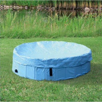 TRIXIE Housse protection de piscine pour chien XL 160 cm - Bleu