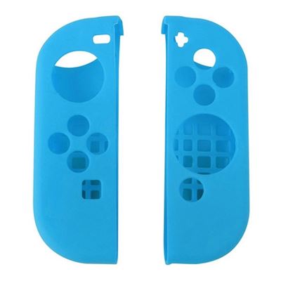 GENERIQUE Housse silicone de protection pour Joy-Con de Nintendo Switch - Bleu