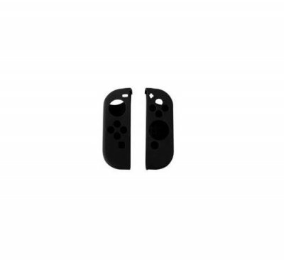 THIRD PARTY Housse Silicone Noire Joy-Con Compatible Avec Nintendo Switch