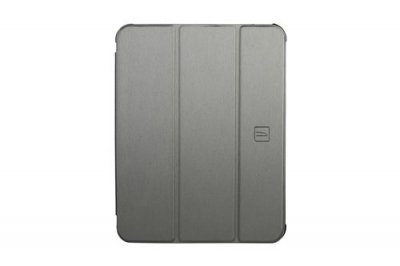TUCANO Housse Tablette  Coque iPad 10&egrave;me g&eacute;n&eacute;ration - satin gris silver