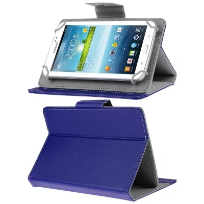 YONIS Housse Universelle pour Tablette 9 Pouces Samsung Huawei Bleu 