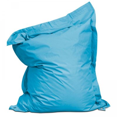 SOLYS Housse vide de pouf de jardin en polyester azul 180 x 145 cm - Bleu