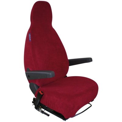 NARBONNE ACCESSOIRES Housses de si&egrave;ge &eacute;ponge coton extensible Coloris - Bordeaux