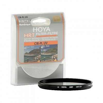 HOYA  CIR-PL UV Filtre Polarisant Circulaire HRT &Oslash; 49.0 mm Noir