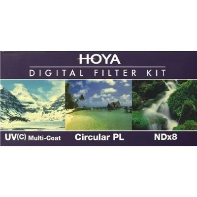 HOYA  DFK52 Jeux de Filtres (UV, PLC, ND) &Oslash; 52.0 mm