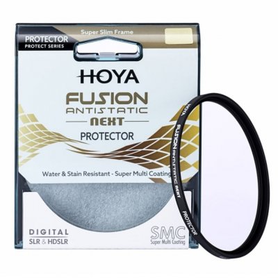 HOYA  Fusion Antistatic Next Protector 62 Mm Polarizing Filter Noir