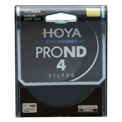 HOYA  Pro Nd 4 49 Mm Grey Filter Noir